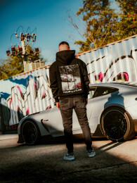 Black Hoodie Maxton Design