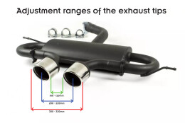 AUSPUFF ENDACHALLDAMPFER EXHAUST, VOLKSWAGEN GOLF 6, GOLF...