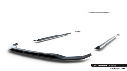 Diffusor Satz V.1 Audi SQ7 Mk2 (4M) Facelift  schwarz matt