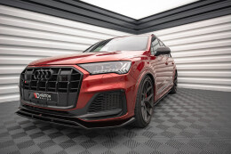 Diffusor Satz V.1 Audi SQ7 Mk2 (4M) Facelift  schwarz matt
