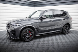 Diffusor Satz BMW X5 M F95 Facelift schwarz matt