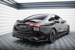 Diffusor Satz Mercedes-Benz E AMG-Line W214 schwarz matt