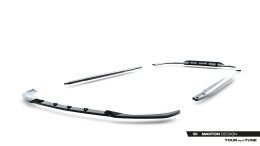 Diffusor Satz Mercedes-Benz C Limousine / Kombi AMG-Line W206 / S206 schwarz matt