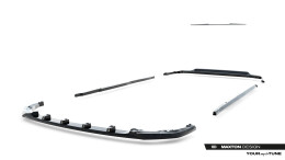 Diffusor Satz Toyota Sienna Mk4 schwarz matt