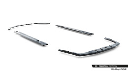 Diffusor Satz Mercedes-AMG GT 63S 4 Door Coupe Aero X290 schwarz matt