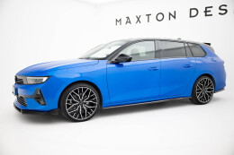 Diffusor Satz Opel Astra Sports Tourer L (MK6) schwarz matt