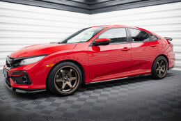 Diffusor Satz Honda Civic SI Mk10 schwarz matt