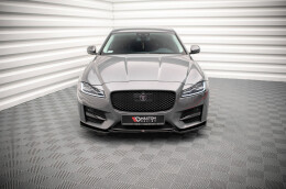 Diffusor Satz Jaguar XF R-Sport Mk2 schwarz matt