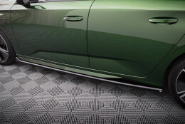 Diffusor Satz Peugeot 308 GT Hatchback Mk3 schwarz matt