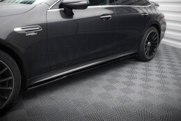 Diffusor Satz Mercedes-AMG GT 53 4-Door Coupe X290 schwarz matt
