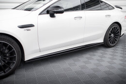 Diffusor Satz Mercedes-AMG GT 43 4 Door Coupe V8 Styling Package X290 schwarz matt