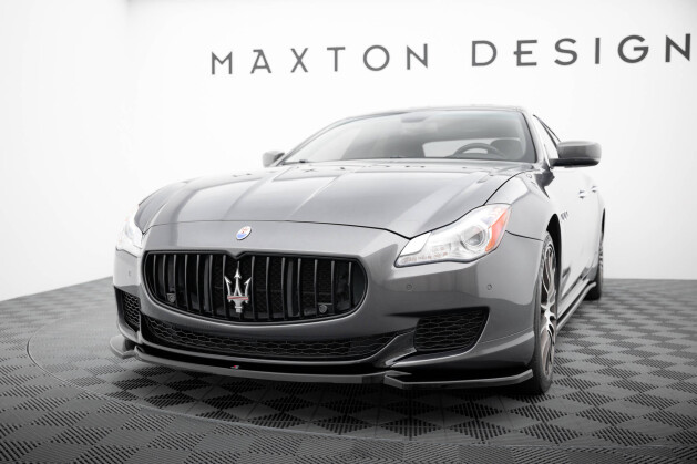 Diffusor Satz Maserati Quattroporte Mk6 schwarz matt