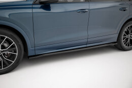 Diffusor Satz Audi Q8 Mk1 schwarz matt