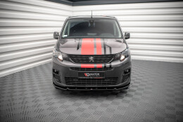 Diffusor Satz Peugeot Partner Mk3 schwarz matt