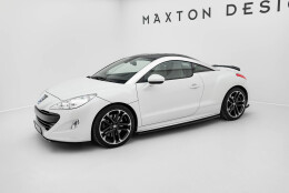 Diffusor Satz Peugeot RCZ Mk1 schwarz matt