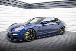 Diffusor Satz Porsche Panamera GTS Sport Turismo 971 Facelift schwarz matt