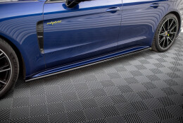 Diffusor Satz Porsche Panamera GTS Sport Turismo 971 Facelift schwarz matt