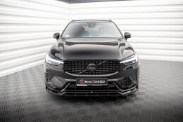 Diffusor Satz Volvo XC60 R-Design Mk2 Facelift schwarz matt