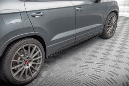 Diffusor Satz Cupra Ateca Mk1 schwarz matt