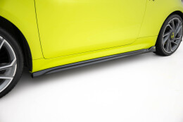 Diffusor Satz Abarth 500e schwarz matt