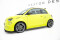 Diffusor Satz Abarth 500e schwarz matt