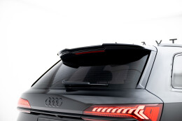 Diffusor Satz Audi Q7 S-Line Mk2 Facelift 2 schwarz matt