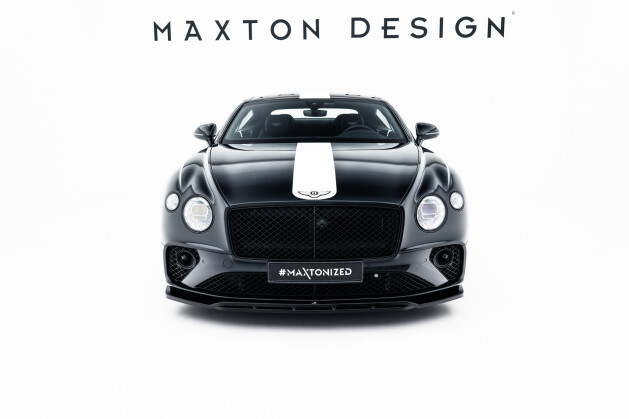 Diffusor Satz Bentley Continental GT Coupe Mk3 schwarz matt
