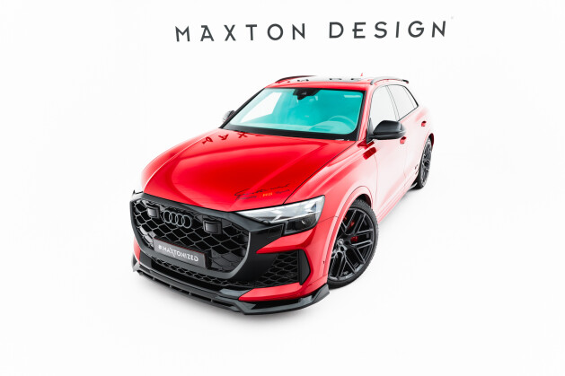 Diffusor Satz Audi RSQ8 Mk1 Facelift schwarz matt