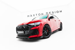 Diffusor Satz Audi RSQ8 Mk1 Facelift schwarz matt