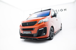 Diffusor Satz Peugeot Expert Mk3 schwarz matt