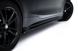 Diffusor Satz BMW 4er M-Paket Coupe G22 / G22 Facelift schwarz matt