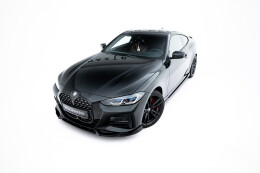 Diffusor Satz BMW 4er M-Paket Coupe G22 / G22 Facelift schwarz matt