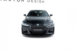 Diffusor Satz BMW 4er M-Paket Coupe G22 / G22 Facelift schwarz matt