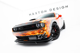 Diffusor Satz Dodge Challenger GT Mk3 Facelift schwarz matt