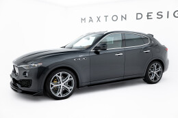 Diffusor Satz Maserati Levante GT Mk1 Facelift schwarz matt
