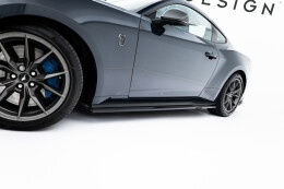 Diffusor Satz Ford Mustang Dark Horse Mk7 schwarz matt