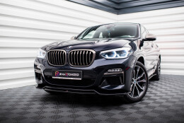 Diffusor Satz BMW X4 M-Paket G02 schwarz matt