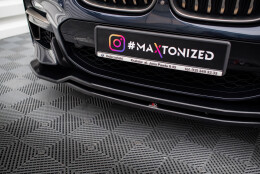 Diffusor Satz BMW X4 M-Paket G02 schwarz matt