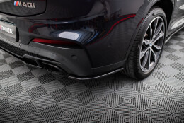 Diffusor Satz BMW X4 M-Paket G02 schwarz matt