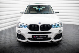 Diffusor Satz BMW X3 M-Paket F25 Facelift schwarz matt