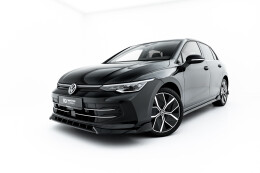 Diffusor Satz VW Golf Mk8 Facelift schwarz matt