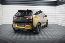 Diffusor Satz BMW i3 S Mk1 Facelift schwarz matt