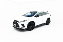 Diffusor Satz Lexus RX F-Sport Mk4 Facelift schwarz matt