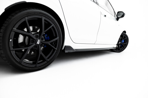 Street+ Seitenschweller Leisten passend für VW Golf R Variant Mk8 / Mk8 FL schwarz Hochglanz