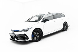 Seitenschweller Ansatz Cup Leisten für VW Golf R Variant Mk8 / Mk8 Facelift schwarz Hochglanz