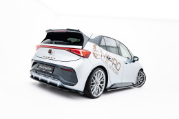 Street+ Mittlerer Diffusor RACE Heck Ansatz passend für CUPRA Born Mk1 schwarz Hochglanz