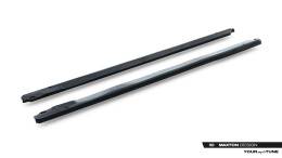 Seitenschweller Ansatz Cup Leisten für Cupra Born Mk1 schwarz Hochglanz