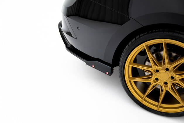 Heck Ansatz Flaps Diffusor V.4 + Flaps für Skoda Octavia RS Combi / Liftback Mk4 / Mk4 Facelift