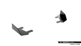 Front Stoßstange Flaps für Flaps Cupra Born Mk1 schwarz Hochglanz