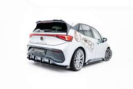 Street Pro Heckschürze + Flaps für Cupra Born Mk1 schwarz Hochglanz